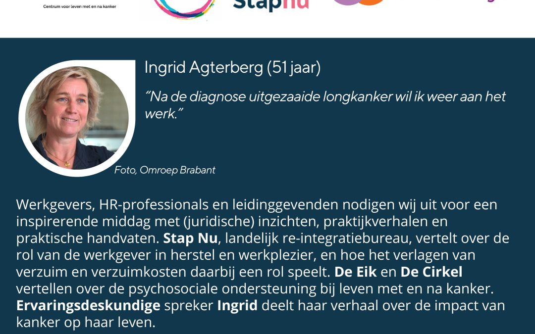 Impact van kanker op het werk