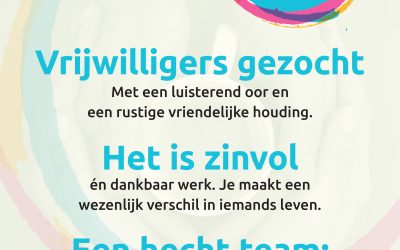 Vrijwilligers gezocht